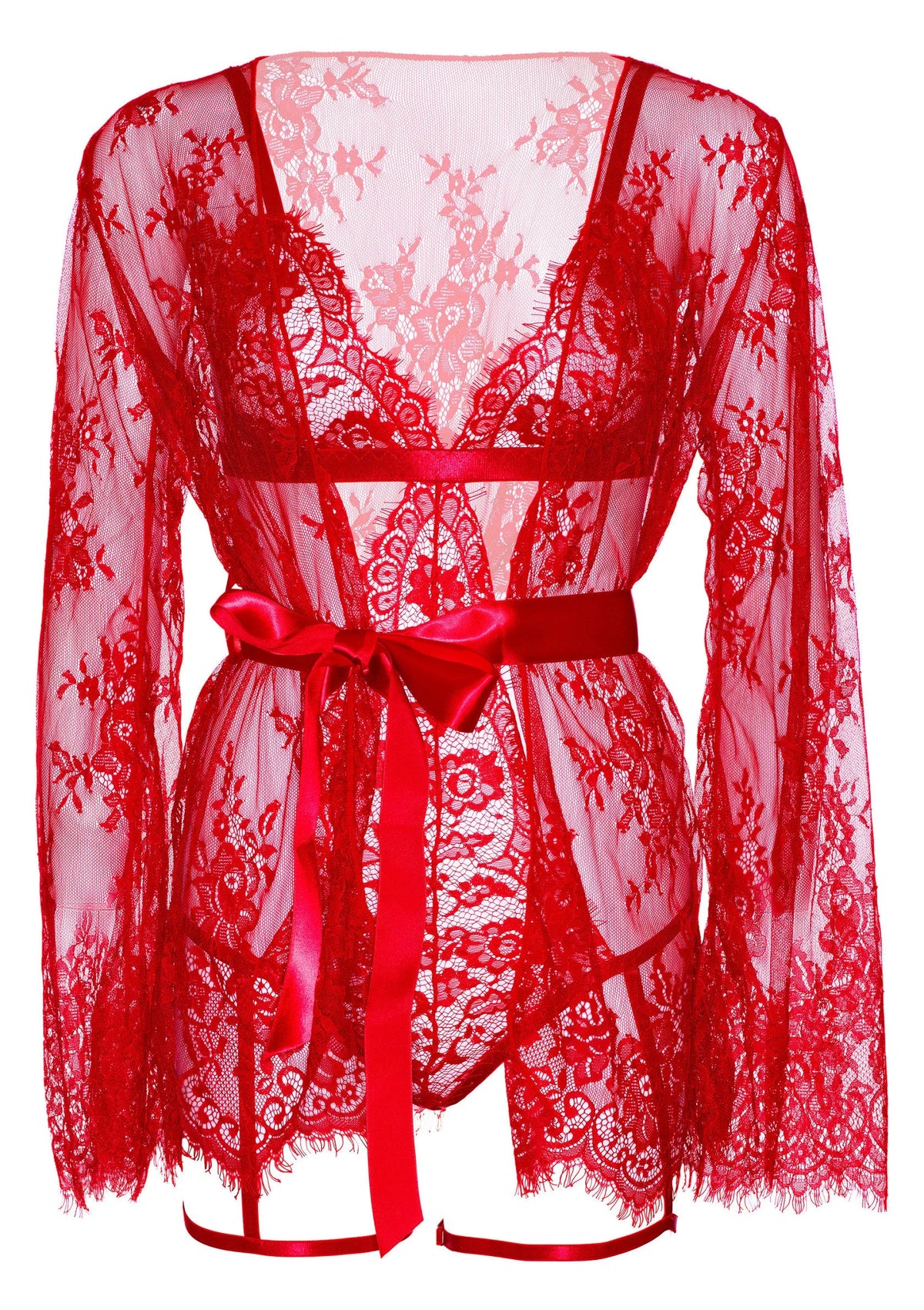 Bestel: Garter Teddy with String Back and Robe by Leg Avenue Very Sexy Lingerie - bij Happytoys: de erotische sex webshop | liever Happy dan Easy ⭐⭐⭐⭐⭐