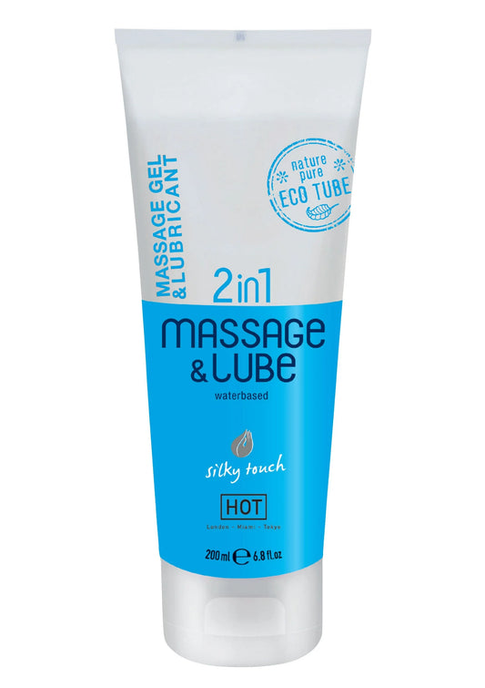 Bestel: Massage & Glide Gel 2 in 1 - bij Happytoys: de erotische sex webshop | liever Happy dan Easy ⭐⭐⭐⭐⭐
