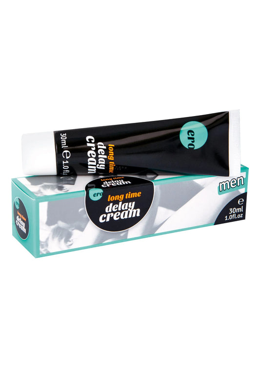 Bestel: Long Time Delay Cream 30 ml by Hot Ero - bij Happytoys: de erotische sex webshop | liever Happy dan Easy โญโญโญโญโญ