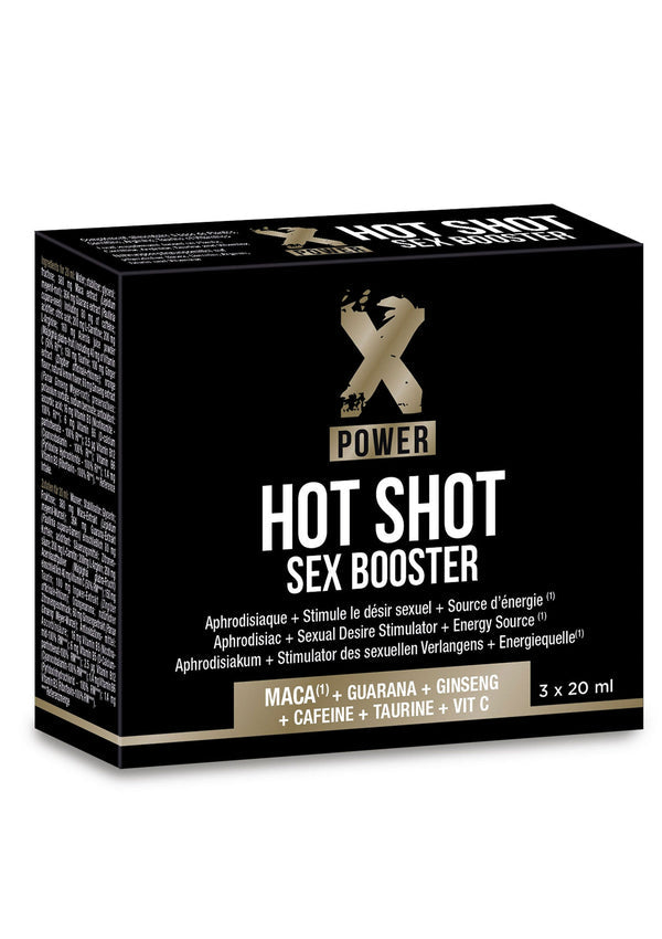 Hot Shot Sex Booster 3 shots by Labophyto
