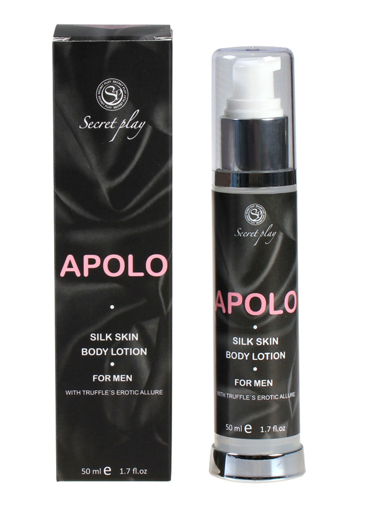 Bestel: Apolo Silk Skin Body Lotion - bij Happytoys: de erotische sex webshop | liever Happy dan Easy ⭐⭐⭐⭐⭐ - Default Title - 92307 - PHEROMONE - 50