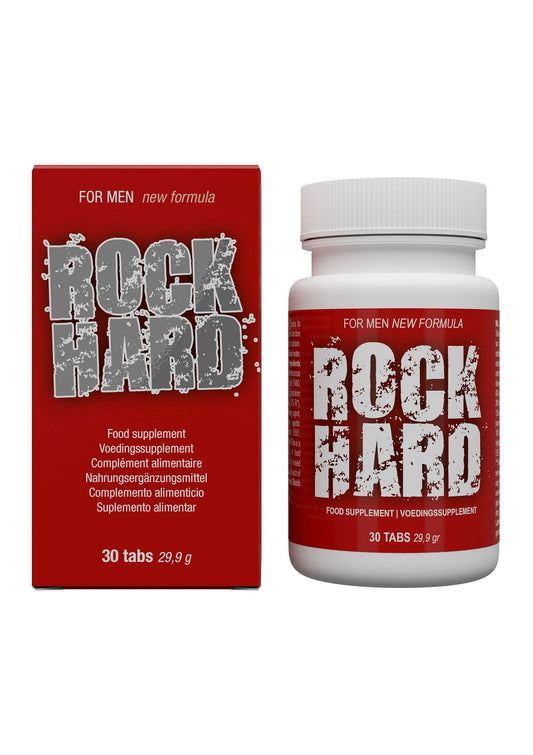 Beste vandaag nog: Rock Hard Pills 30pcs by Cobeco - bij Happytoys
