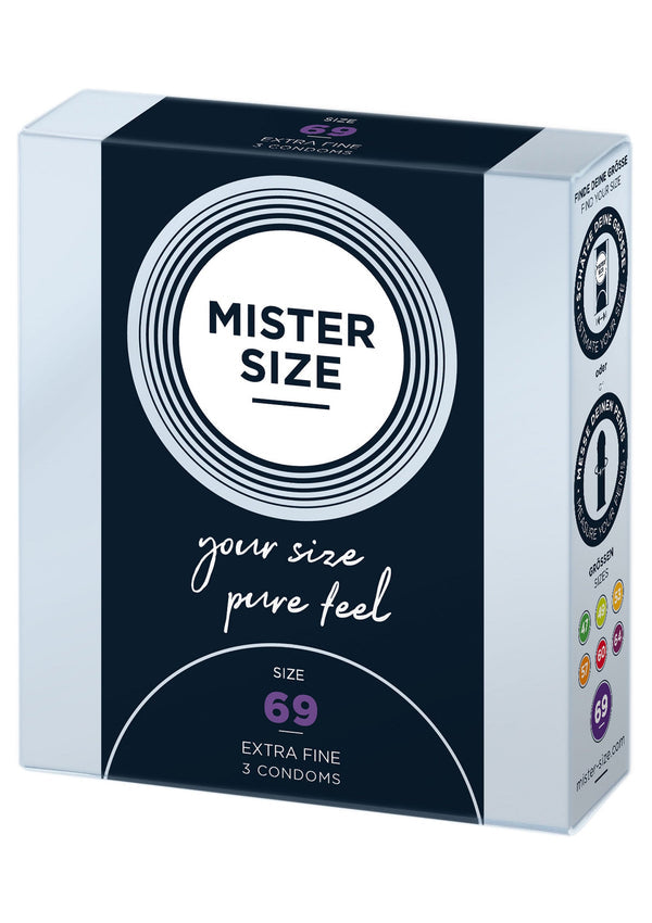 Bestel: 69mm Condoms 3pcs by Mister Size - bij Happytoys.nl, happytoys.be, Happytoys.ae: erotische sex webshop | liever Happy dan Easy ⭐⭐⭐⭐⭐