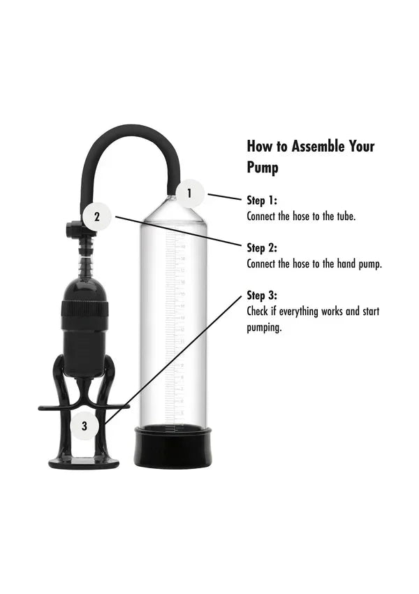 Advanced Penis Pump by Hidden Desire - Happytoys Sexshop: online sex shop for Feeling Happy & Easy 😊 - Discreet geleverd