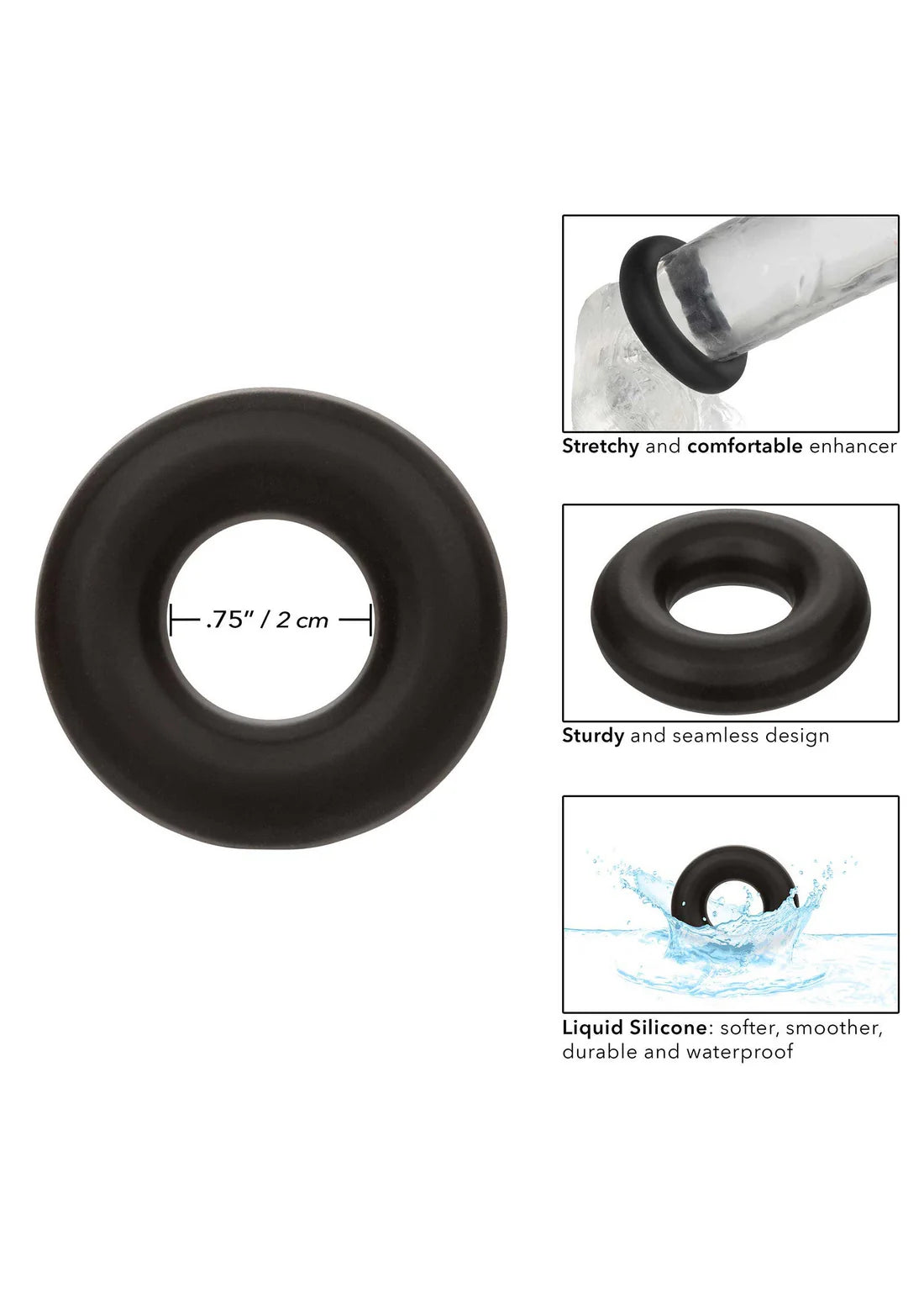 Alpha Prolong Medium Ring by CalExotics