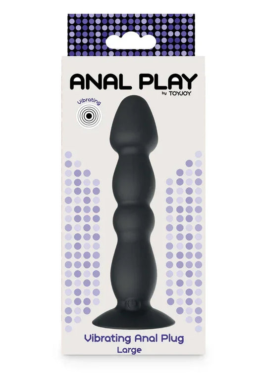 AnalPlayVibratingAnalPlugLargebyToyJoy2 @ Happytoys Sexshop: online sex shop for Feeling Happy & Easy 😊 the erotic store owned by a woman