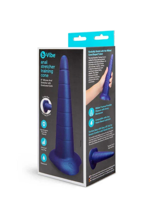 AnalStretcherTrainingConebyB-Vibe2 @ Happytoys Sexshop: online sex shop for Feeling Happy & Easy 😊 the erotic store owned by a woman