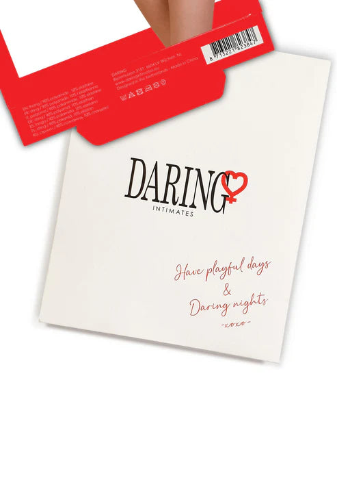 Angel naughty crotchless panty by Daring Intimates