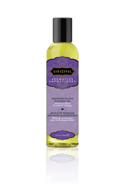 Aromatic Massage Oil 59 ml - Harmony Blend - 59 ml by Kamastrutra - Happytoys Sexshop: Toys for Feeling Happy & Easy 😊 - Discreet geleverd