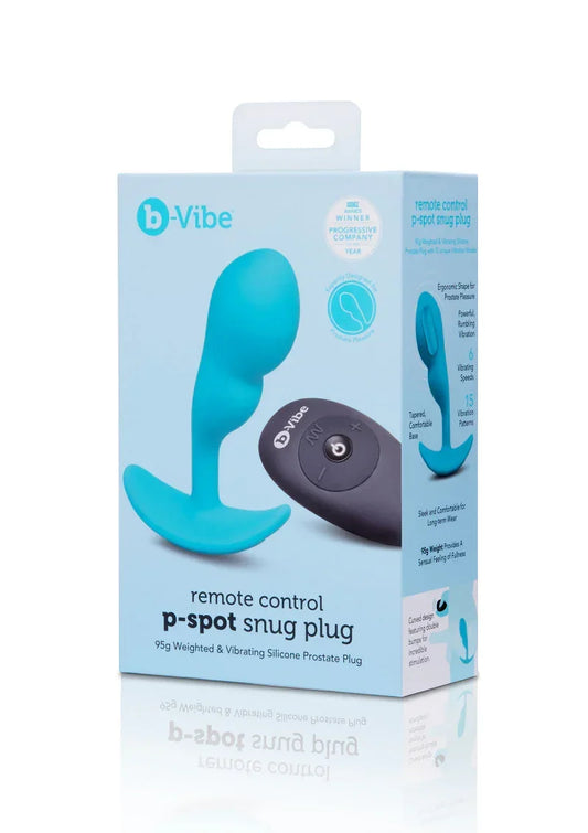 B-VibeRemoteControlP-SpotSnugPlug95g2 @ Happytoys Sexshop: online sex shop for Feeling Happy & Easy ๐ the erotic store owned by a woman