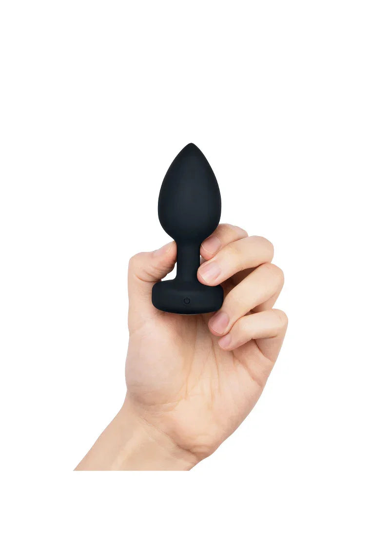 β β B-Vibe Vibrating Jewel Plug M/L - Happytoys Sexshop: Toys for Feeling Happy & Easy π - Discreet geleverd