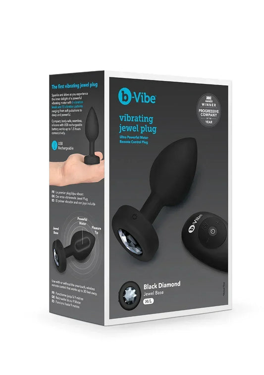 B-VibeVibratingJewelPlug2 @ Happytoys Sexshop: online sex shop for Feeling Happy & Easy 😊 the erotic store owned by a woman