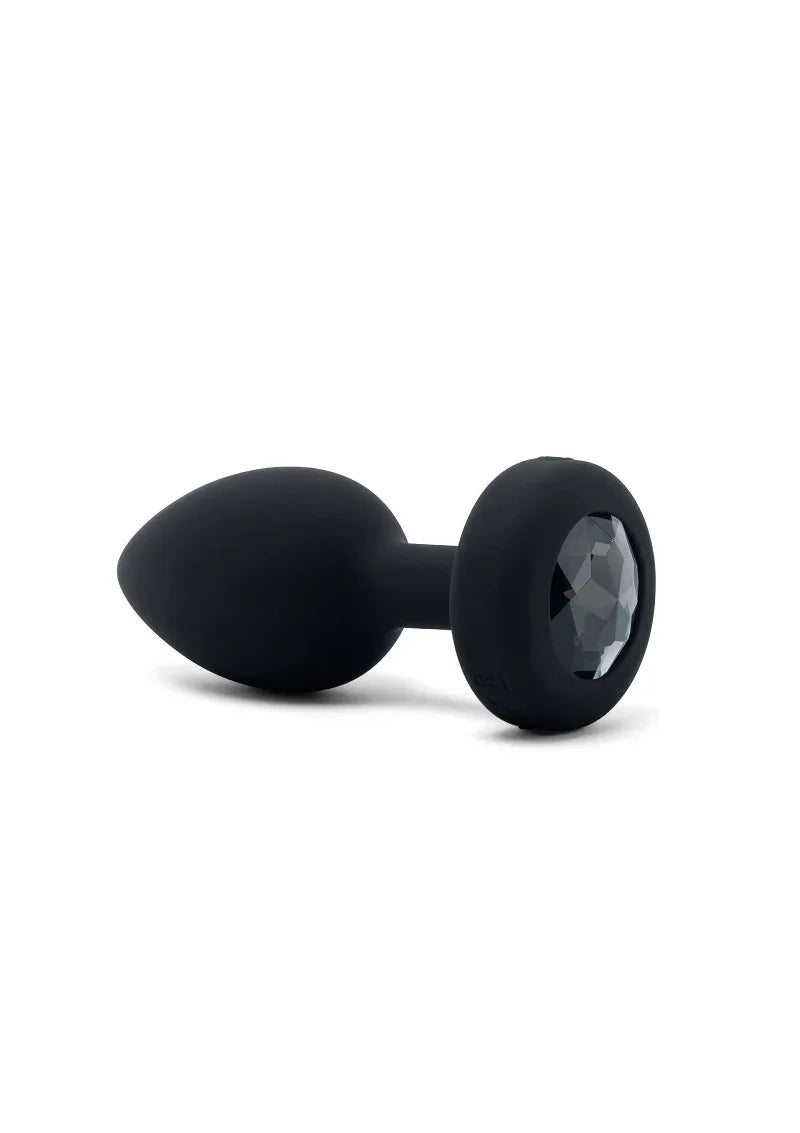β β B-Vibe Vibrating Jewel Plug M/L - Happytoys Sexshop: Toys for Feeling Happy & Easy π - Discreet geleverd