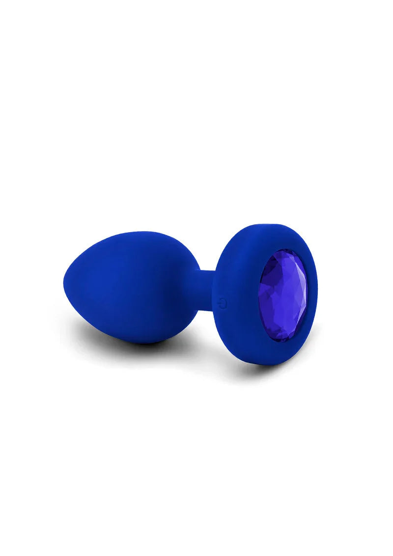 β β B-Vibe Vibrating Jewel Plug L/XL - Happytoys Sexshop: Toys for Feeling Happy & Easy π - Discreet geleverd