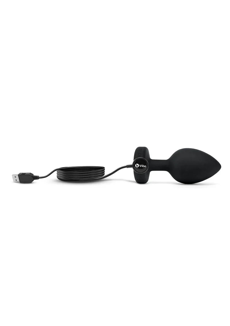 β β B-Vibe Vibrating Jewel Plug XXL - Happytoys Sexshop: Toys for Feeling Happy & Easy π - Discreet geleverd