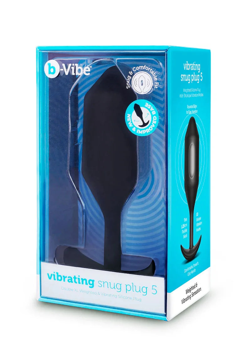 β β B-Vibe Vibrating Snug Plug XXL - Happytoys Sexshop: Toys for Feeling Happy & Easy π - Discreet geleverd