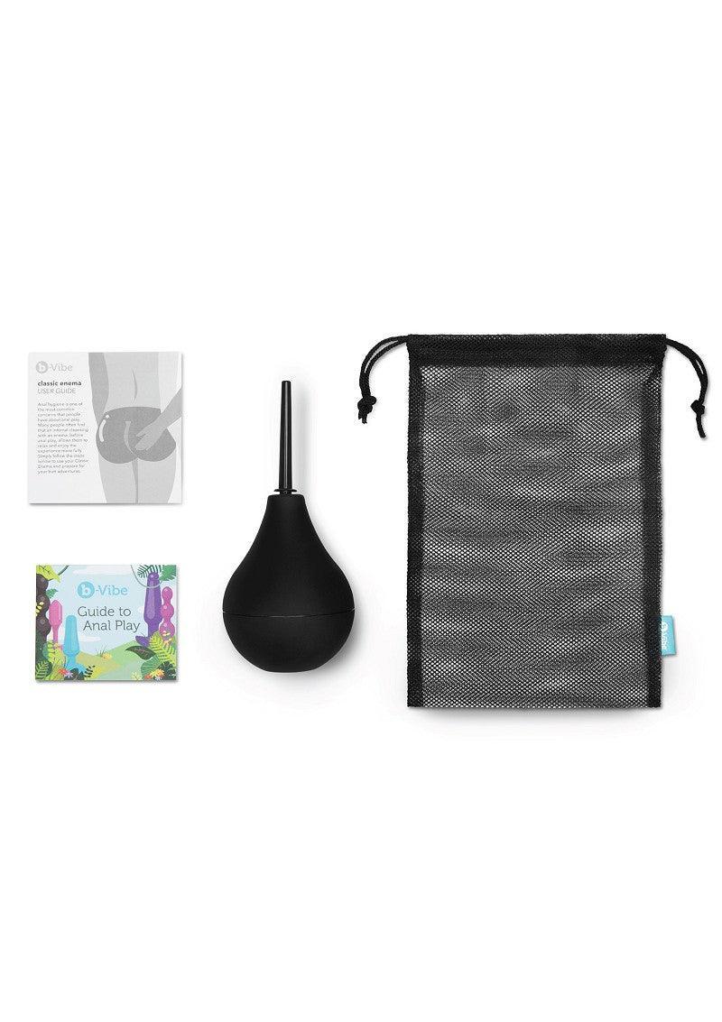 β β B-Vibe Classic Enema Anaal douche - Happytoys Sexshop: Toys for Feeling Happy & Easy π - Discreet geleverd