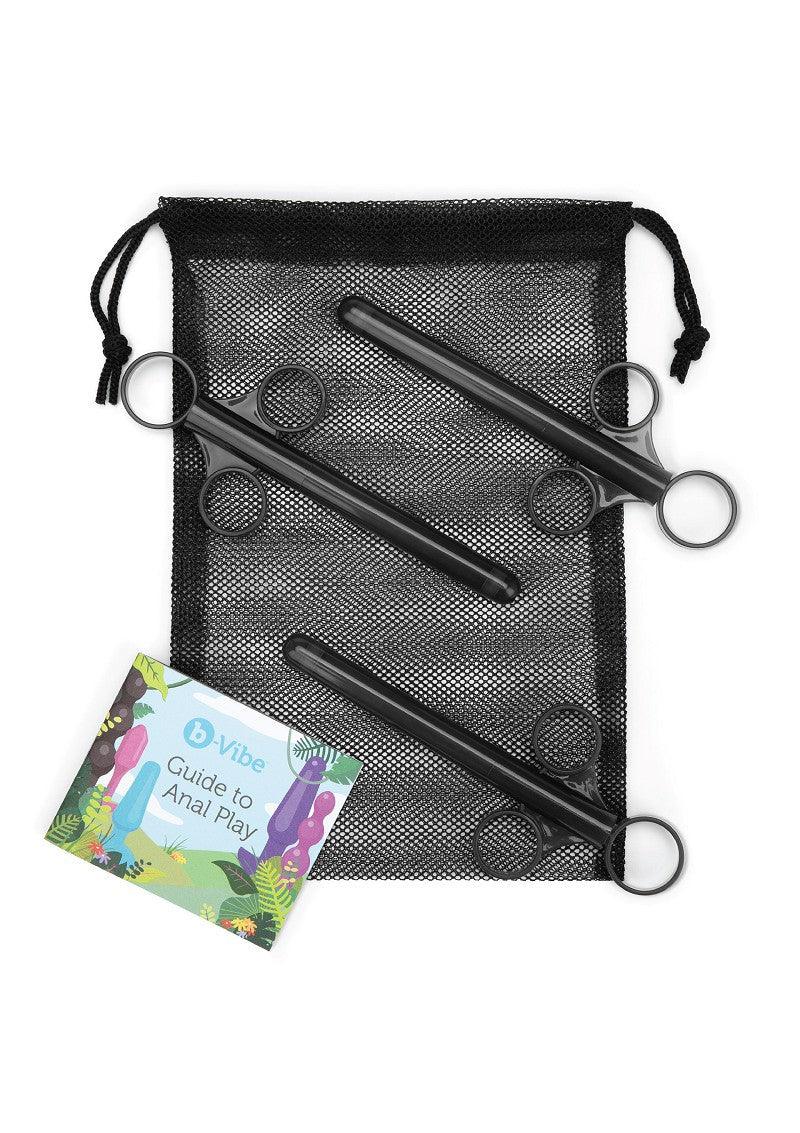 ♂ B-Vibe Lube Applicator 3pcs - Happytoys Sexshop: Toys for Feeling Happy & Easy 😊 - Discreet geleverd