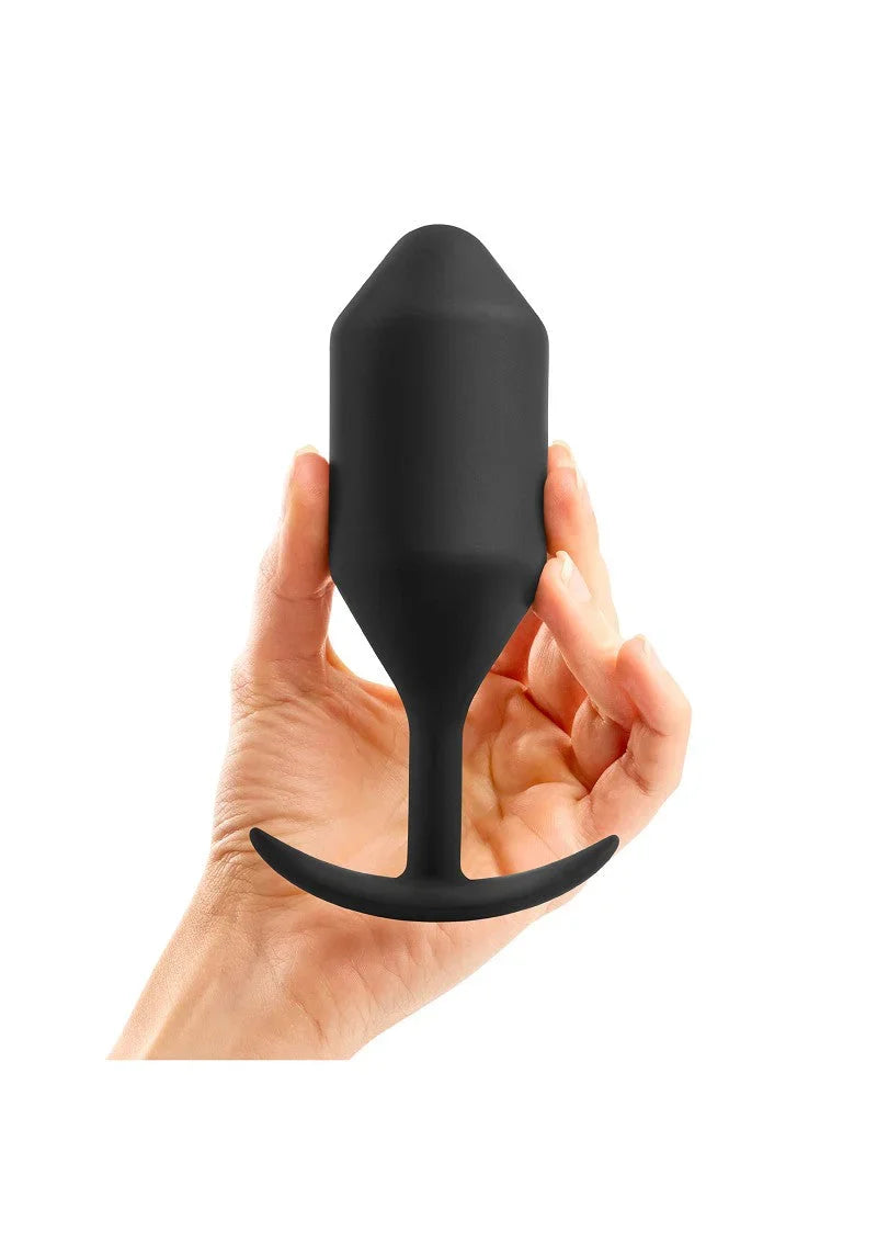 ♂ ♀ B-Vibe Snug Plug 5 - Happytoys Sexshop: Toys for Feeling Happy & Easy 😊 - Discreet geleverd