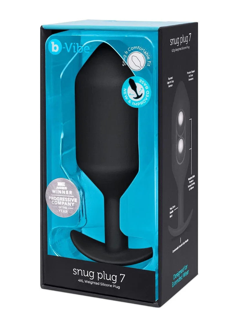 β β B-Vibe Snug Plug 7 - Happytoys Sexshop: Toys for Feeling Happy & Easy π - Discreet geleverd