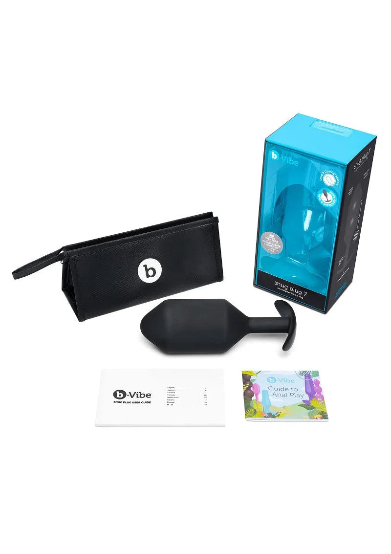 β β B-Vibe Snug Plug 7 - Happytoys Sexshop: Toys for Feeling Happy & Easy π - Discreet geleverd