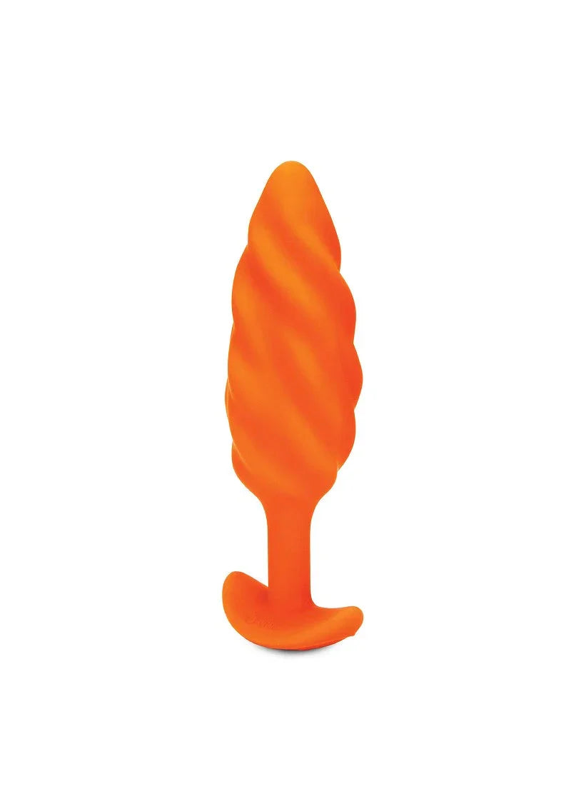 ♂ ♀ B-Vibe Swirl Texture Plug - Happytoys Sexshop: Toys for Feeling Happy & Easy 😊 - Discreet geleverd