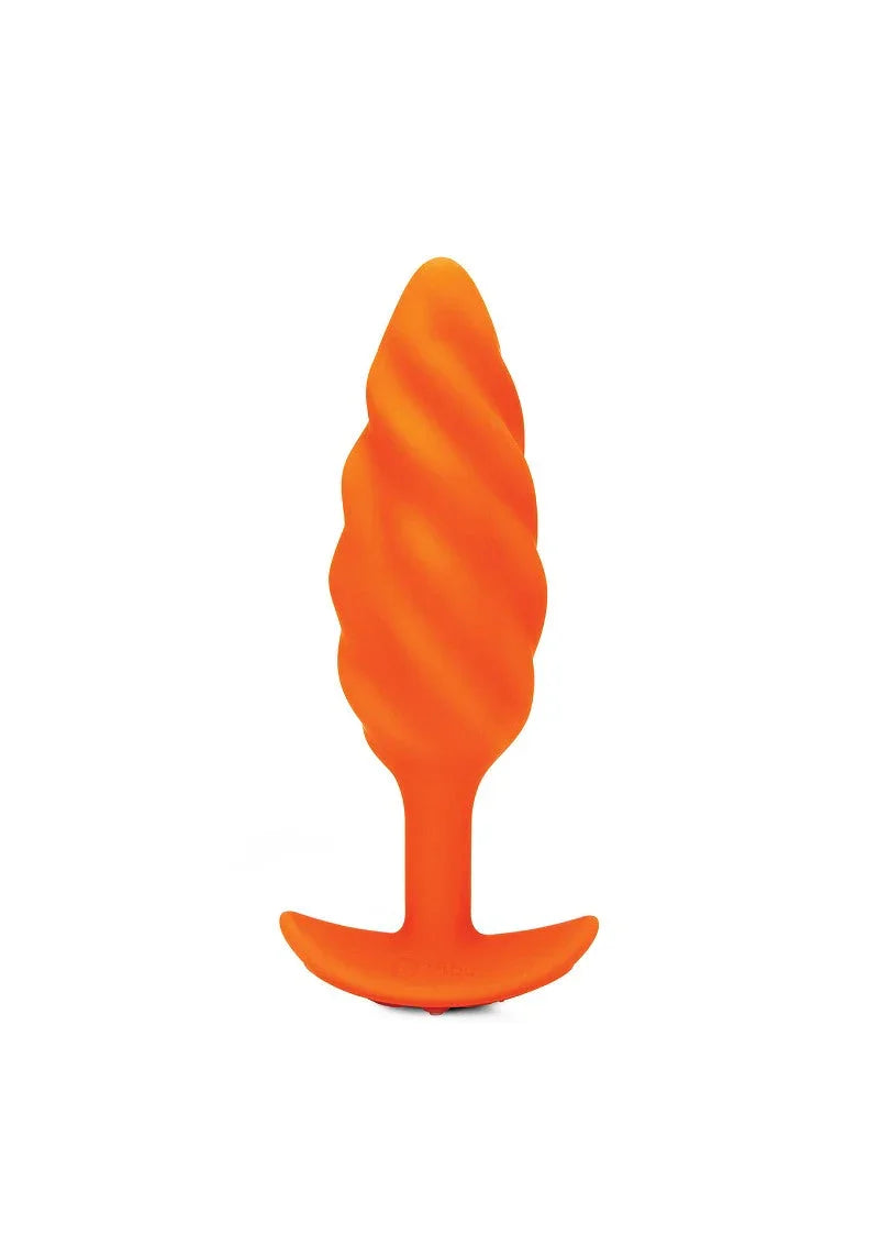 ♂ ♀ B-Vibe Swirl Texture Plug - Happytoys Sexshop: Toys for Feeling Happy & Easy 😊 - Discreet geleverd