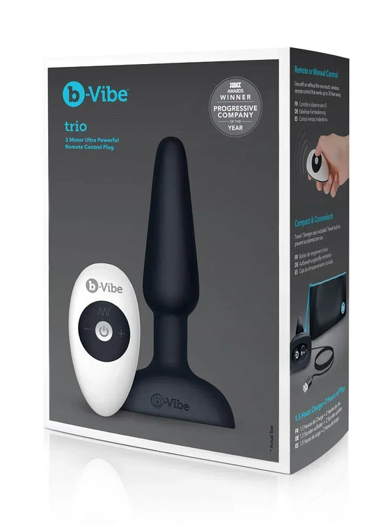 B-Vibe_Trio_Plug_Happytoys_Sexshop_liever_Happy_dan_Easy_-3280565 @ Happytoys Sexshop: online sex shop for Feeling Happy & Easy 😊 the erotic store owned by a woman