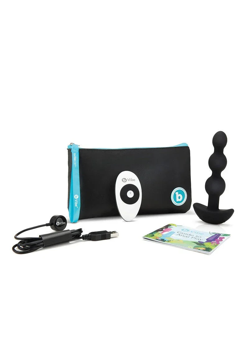♂ ♀ B-Vibe Triplet Anal Beads - Happytoys Sexshop: Toys for Feeling Happy & Easy 😊 - Discreet geleverd