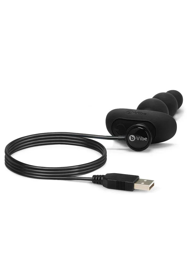 ♂ ♀ B-Vibe Triplet Anal Beads - Happytoys Sexshop: online sex shop for Feeling Happy & Easy 😊 - Discreet geleverd