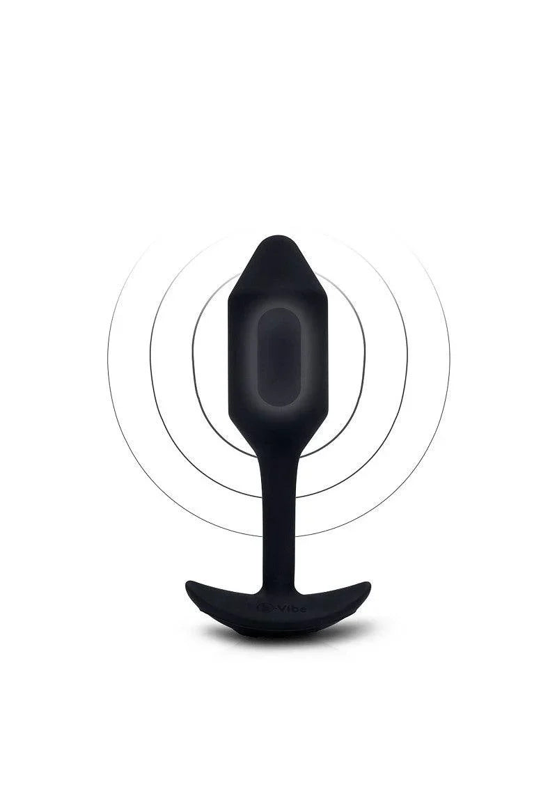 β β B-Vibe Vibrating Snug Plug 2 - Happytoys Sexshop: Toys for Feeling Happy & Easy π - Discreet geleverd