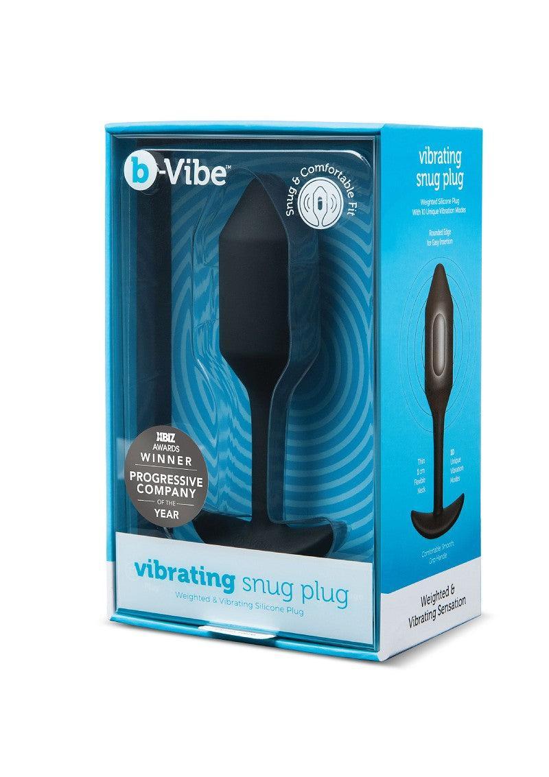 β β B-Vibe Vibrating Snug Plug 2 - Happytoys Sexshop: Toys for Feeling Happy & Easy π - Discreet geleverd