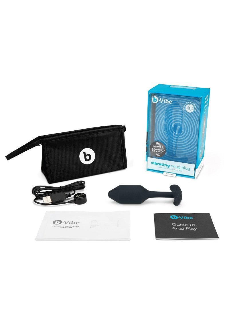 β β B-Vibe Vibrating Snug Plug 2 - Happytoys Sexshop: Toys for Feeling Happy & Easy π - Discreet geleverd