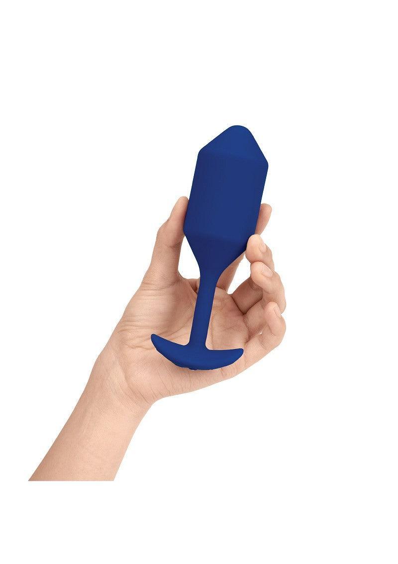 β β B-Vibe Vibrating Snug Plug L - Happytoys Sexshop: Toys for Feeling Happy & Easy π - Discreet geleverd