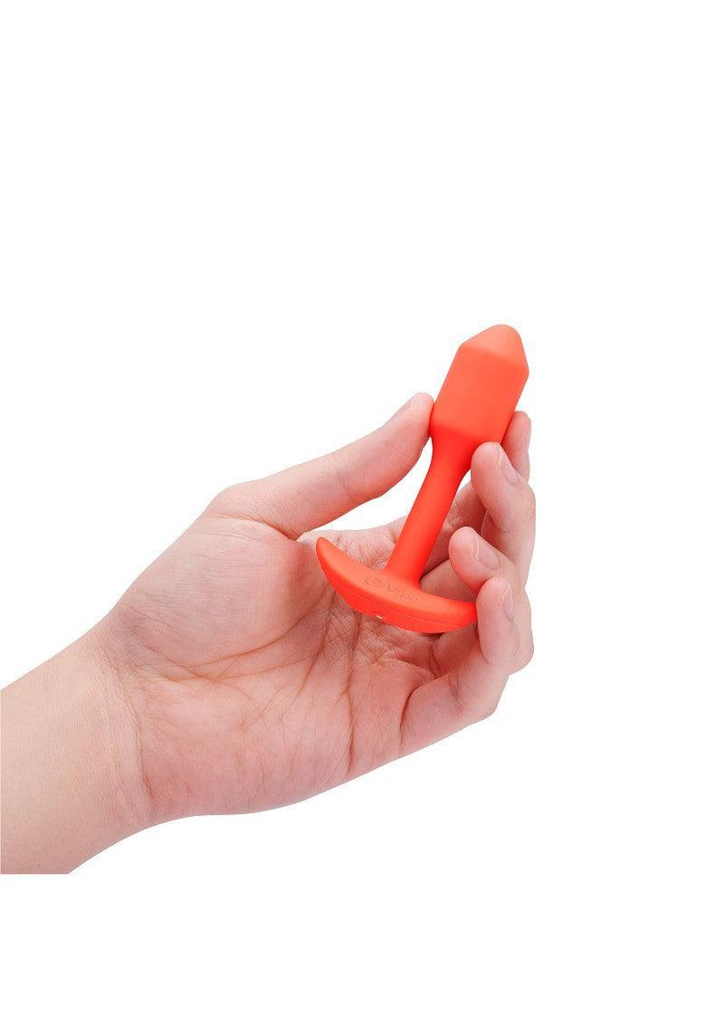 β β B-Vibe Vibrating Snug Plug S - Happytoys Sexshop: Toys for Feeling Happy & Easy π - Discreet geleverd