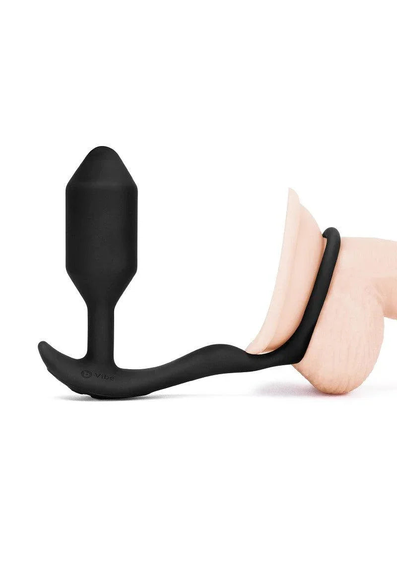♂ ♀ B-Vibe Vibrating Snug & Tug M - Happytoys Sexshop: Toys for Feeling Happy & Easy 😊 - Discreet geleverd