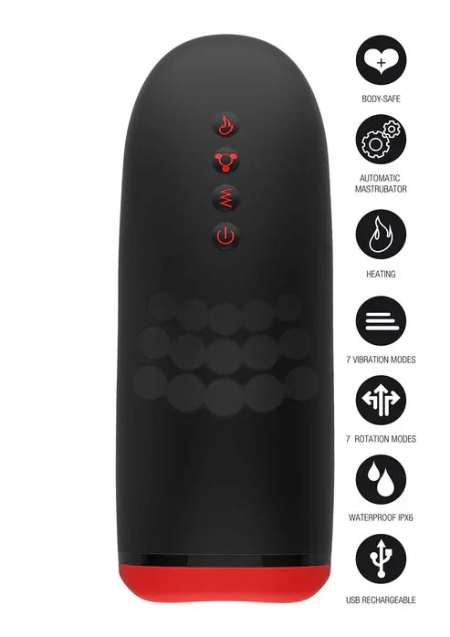Beaded Tongue Masturbator by Hidden Desire - Happytoys Sexshop: Toys for Feeling Happy & Easy 😊 - Discreet geleverd