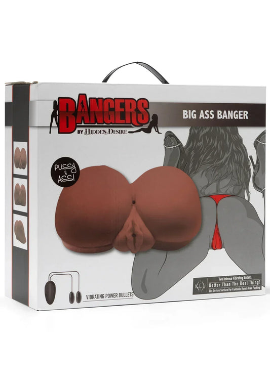 Big Ass Banger Vibrating By Hidden Desire - Happytoys Sexshop: online sex shop for Feeling Happy & Easy 😊 - Discreet geleverd