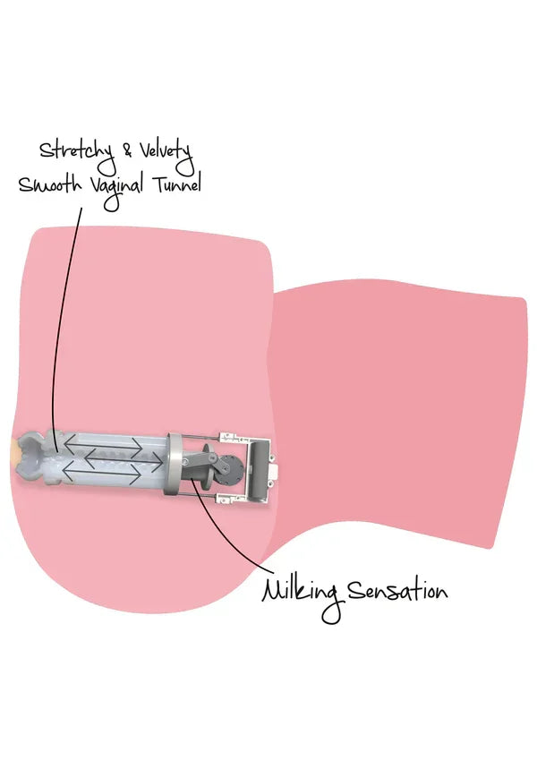 Big Ass Milking Bitch 16kg by Hidden Desire - Happytoys Sexshop: Toys for Feeling Happy & Easy π - Discreet geleverd
