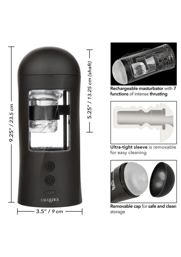 Bionic Stroking Masturbator by CalExotics - Happytoys Sexshop: Toys for Feeling Happy & Easy 😊 - Discreet geleverd
