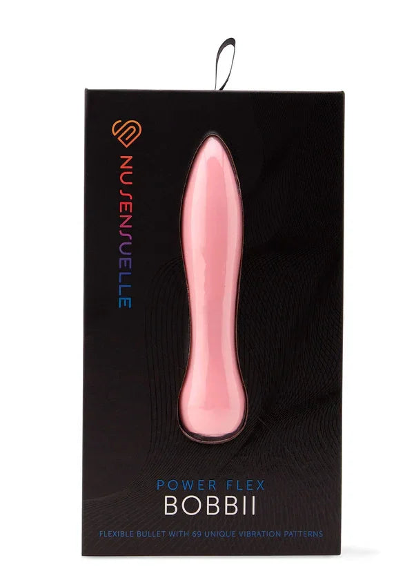 Bobbii Power Flex Bullet Pink by Nu Sensuelle - Happytoys Sexshop: Toys for Feeling Happy & Easy π - Discreet geleverd
