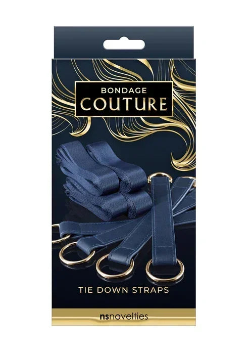 BondageCoutureTieDownStrapsbyNSNovelties2 @ Happytoys Sexshop: online sex shop for Feeling Happy & Easy π the erotic store owned by a woman