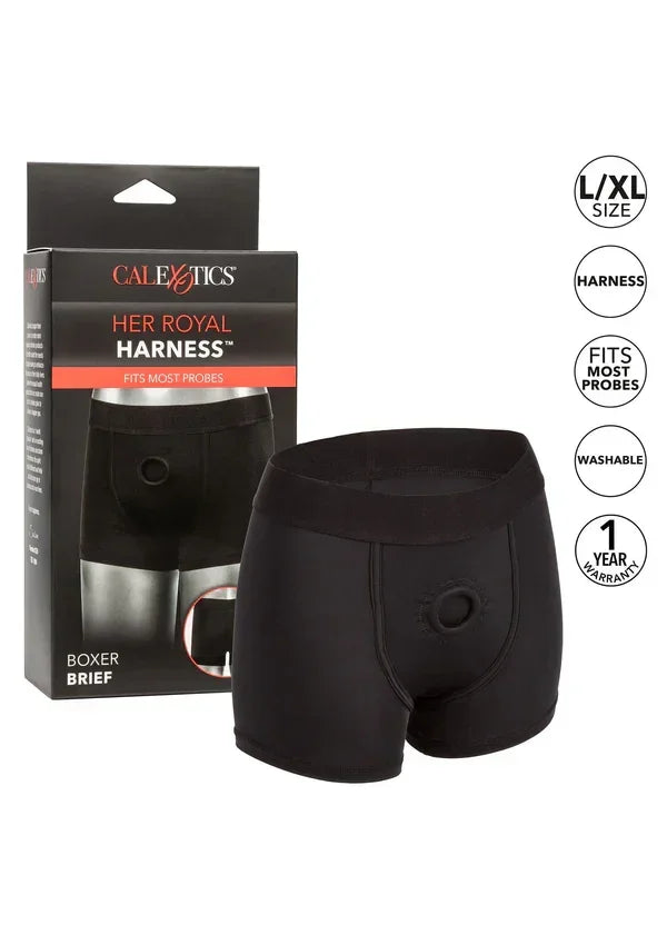Boxer Brief voor Strap-On XXL/XXXL by CalExotics - Happytoys Sexshop: Toys for Feeling Happy & Easy 😊 - Discreet geleverd