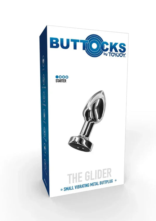 ButtocksTheGliderVibratingPlugSmallButtplugSbyToyJoy2 @ Happytoys Sexshop: online sex shop for Feeling Happy & Easy 😊 the erotic store owned by a woman
