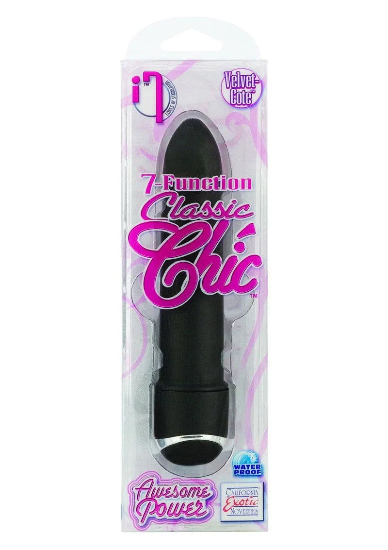 7-Function Classic Chíc Mini Vibrator by CalExotics - Happytoys Sexshop: Toys for Feeling Happy & Easy 😊 - Discreet geleverd