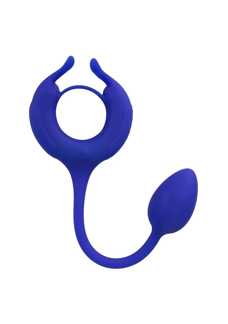♂ CalExotics Admiral Plug and Play Weighted Cock Ring - Happytoys Sexshop: Toys for Feeling Happy & Easy 😊 - Discreet geleverd
