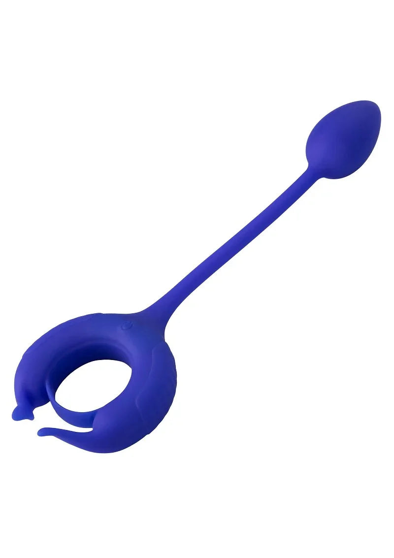 ♂ CalExotics Admiral Plug and Play Weighted Cock Ring - Happytoys Sexshop: Toys for Feeling Happy & Easy 😊 - Discreet geleverd