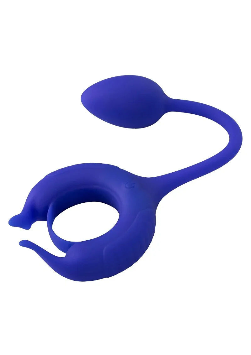 ♂ CalExotics Admiral Plug and Play Weighted Cock Ring - Happytoys Sexshop: Toys for Feeling Happy & Easy 😊 - Discreet geleverd