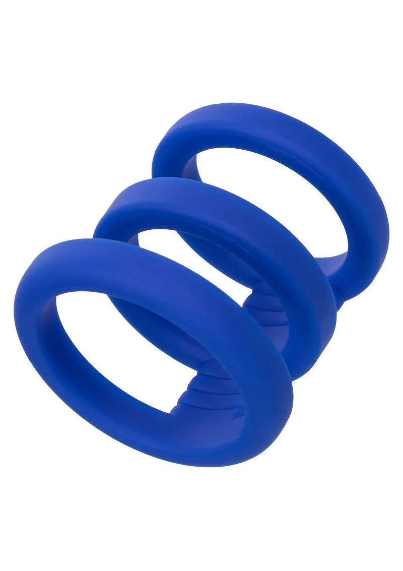 CalExotics Admiral Triple Cock Cage - Happytoys Sexshop: Toys for Feeling Happy & Easy 😊 - Discreet geleverd