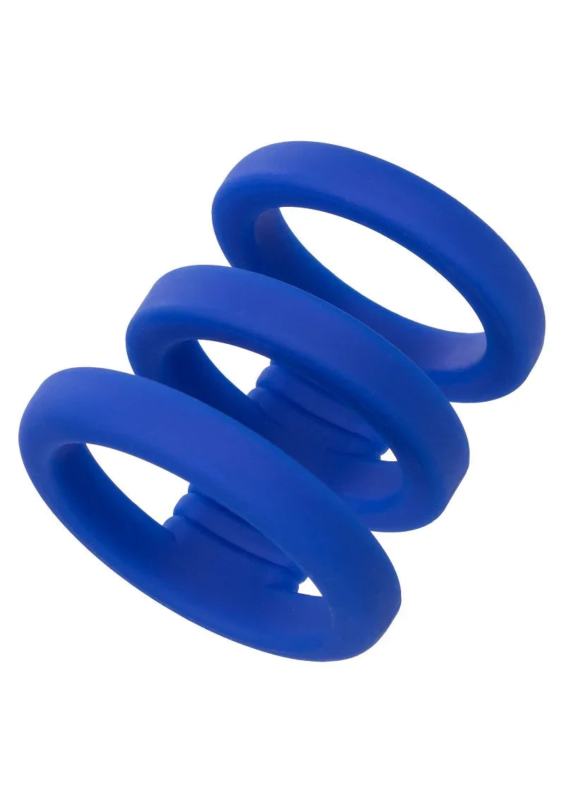 CalExotics Admiral Triple Cock Cage - Happytoys Sexshop: Toys for Feeling Happy & Easy 😊 - Discreet geleverd
